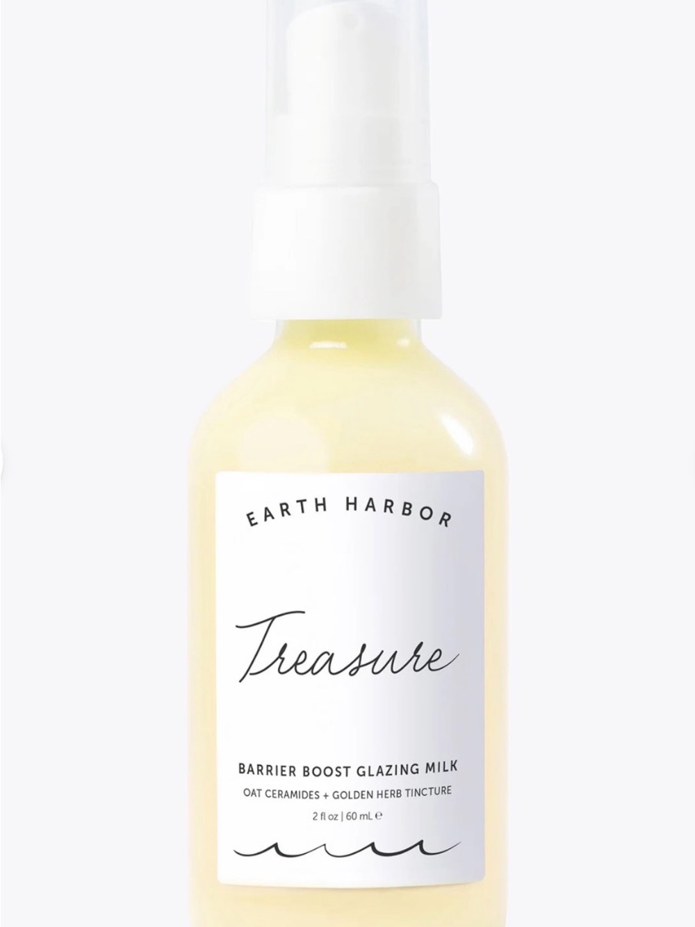 Earth Harbor Treasure Barrier Boost Glazing Milk Moisturizer - .33 fl oz mini